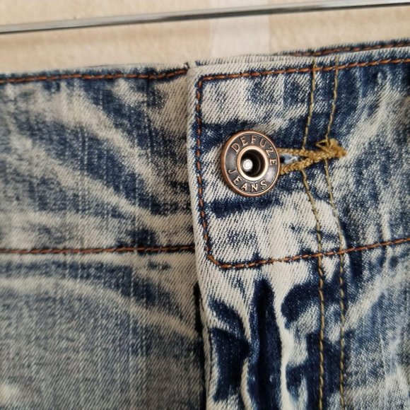 Defuse Denim Pleated Skirt Size 7/8 - Picture 4 of 9